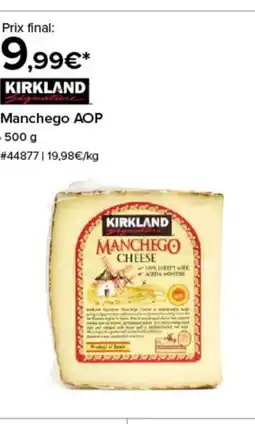 Costco KIRKLAND Manchego AOP offre