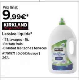 Costco KIRKLAND Lessive liquide offre