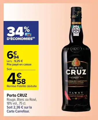 Carrefour Porto CRUZ offre