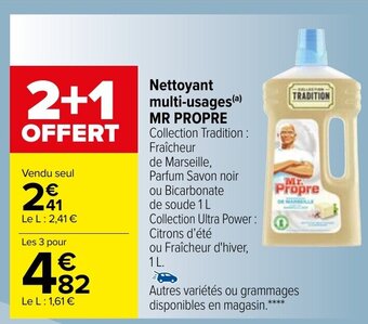 Carrefour Nettoyant multi-usages MR PROPRE offre