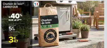 Carrefour Market Charbon De Bois offre