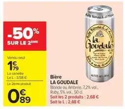 Carrefour Market LA GOUDALE offre