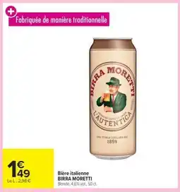 Carrefour Market BIRRA MORETTI offre