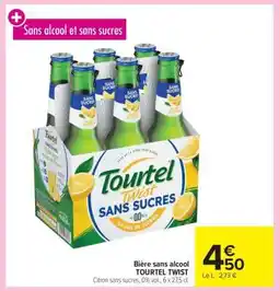 Carrefour Market BIERE SANS ALCOOL TOURTEL TWIST offre