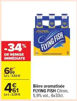 Carrefour FLYING FISH Citron offre