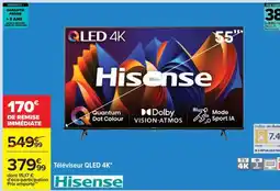 Carrefour Téléviseur QLED 4K offre