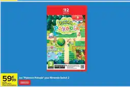 Carrefour Jeu 'Pokemon Pokopia' pour Nintendo Switch 2 offre