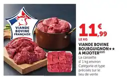 Bi1 Viande bovine bourguignon a mijoter offre