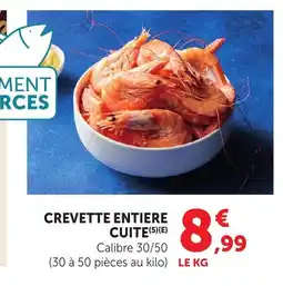 Bi1 Crevette entiere cuite offre
