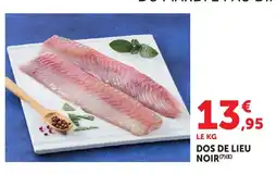 Bi1 Dos de lieu noir offre