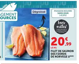 Bi1 U Filet de saumon des fjords de norvege offre