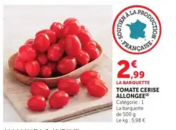 Bi1 Tomate cerise allongee offre