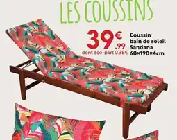 Maxi Bazar Coussin bain de soleil Sandana offre