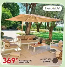 Maxi Bazar HESPÉRIDE Parasol déporté Melhi offre