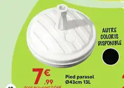 Maxi Bazar Pied parasol offre