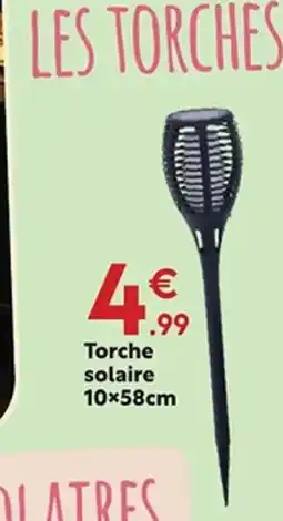 Maxi Bazar Torche solaire offre