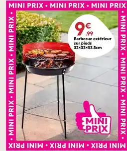 Maxi Bazar Barbecue extérieur sur pieds offre