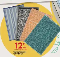 Maxi Bazar Tapis plastique offre