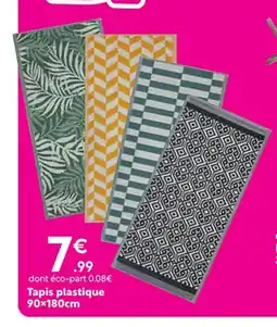 Maxi Bazar Tapis plastique offre