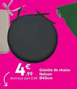 Maxi Bazar Galette de chaise Nelson offre