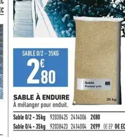 Brico Cash Sable à enduire offre