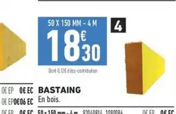 Brico Cash Bastaing offre