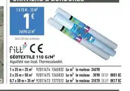 Brico Cash Géotextile offre