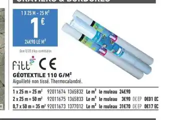 Géotextile