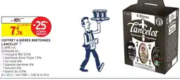 Intermarché Lancelot coffret 6 bières bretonnes offre