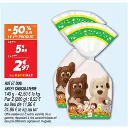 Netto Abtey chocolaterie hot et dog offre