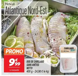 Netto Netto dos de cabillaud sans arêtes offre