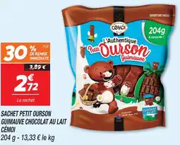 Netto Cémoi petit ourson guimauve chocolat au lait offre