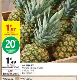 Intermarché Ananas offre