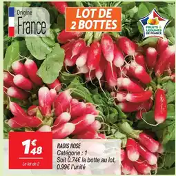 Netto Radis rose offre