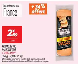 Netto Paso traiteur préfou à l'ail offre