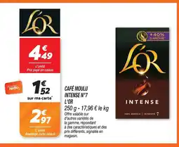 Netto L'or café moulu intense n°7 offre