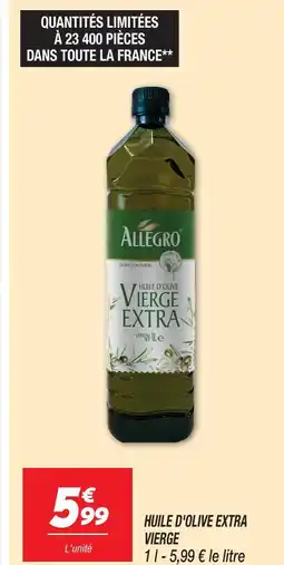 Netto Allegro huile d'olive extra vierge offre
