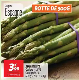 Netto Asperge verte offre
