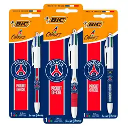 Carrefour Market Bic stylo 4 couleurs psg offre
