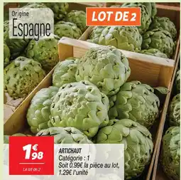 Netto Artichaut offre
