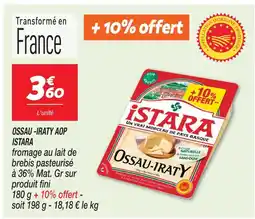Netto Istara ossau-iraty aop offre