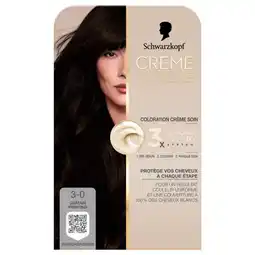 Carrefour Market Schwarzkopf coloration crème suprême offre