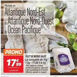 Netto Filet de morue salée offre