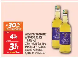 Netto Le muscat du roy muscat de rivesaltes offre