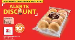 Netto Beignets chocolat noisettes x 10 offre