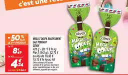 Netto Cémoi mega t'oeufs assortiment lait fondant offre