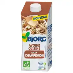 Carrefour Bjorg avoine cuisine offre