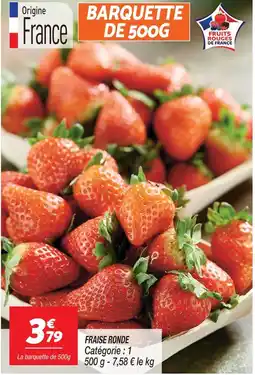 Netto Fraise ronde offre