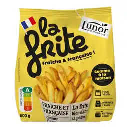 Carrefour Lunor frites fraîches précuites offre