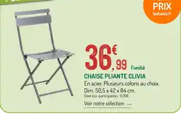 Botanic Chaise pliante clivia offre